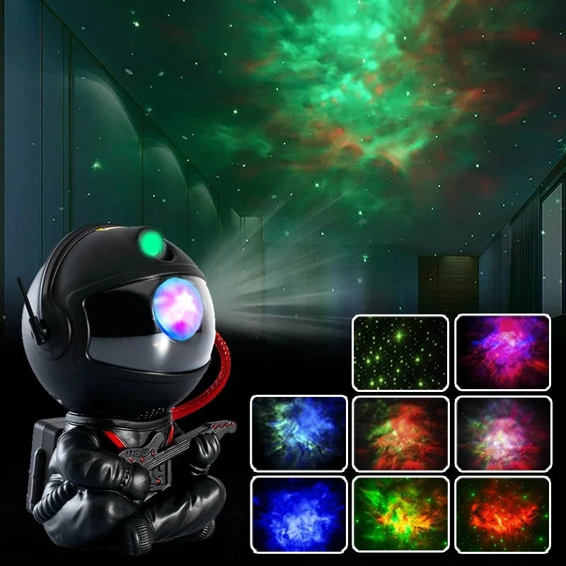 ASTRIC  Astronaute ciel étoilé atmosphère lumière LED veilleuse Projection galaxie projecteur bureau décoration lumière chambre maison